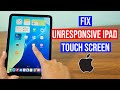 How to fix iPad screen not responding to touch