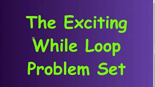 Python Tutorial For Beginners - Episode 21 - While Loop Problems