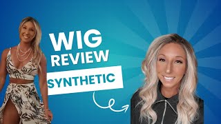 Synthetic Lace front chelsey smith wig review