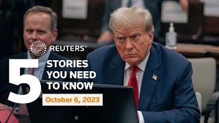 October 6, 2023: Trump drops lawsuit against ex-lawyer, Biden to build more US border wall, and more