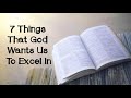 7 Things That God Wants Us To Excel In - Ptr. Evelyn Agustin