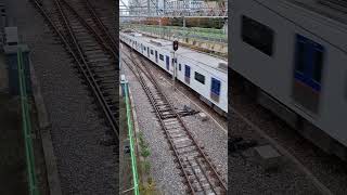 1호선 청량리급행 31편성큐브 송탄역 110km/h 빠르게통과