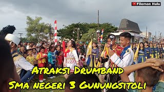 ATRAKSI DRUMBAND SMA NEGERI 3 GUNUNGSITOLI