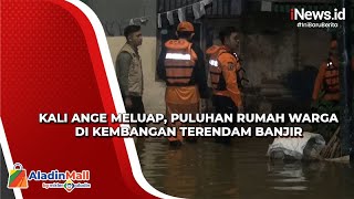 Puluhan Rumah Warga di Kembangan Terendam Banjir akibat Meluapnya Kali Angke