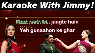 Muskaanein Jhooti Hai (Talaash) | Karaoke (IMPROVED) With Lyrics | Kareena Kapoor