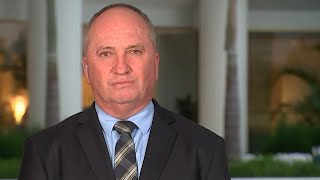 ‘I apologise for it’: Barnaby Joyce addresses controversial video