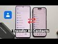 How to Transfer Contacts From an ANY iPhone to a Samsung Galaxy S26 / S26+ / S26 Ultra (Easy Way)