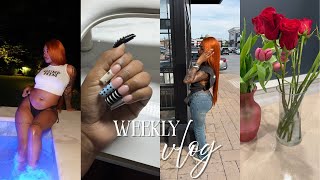 weekly vlog | girls day | pool day | cleaning | etc