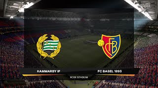 ⚽ Hammarby vs FC Basel ⚽ | UEFA Europa Conference League (26/08/2021) | Fifa 21