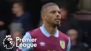 Lyle Foster gets Burnley on the board against Aston Villa | Premier League | NBC Sports
