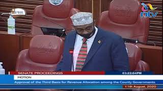 Emotive Senator Mwaura faces immense opposition during debate on revenue sharing formula