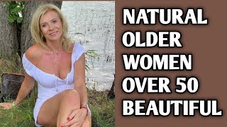 Natural Old Woman Over 40, Gorgeous Dressed 15