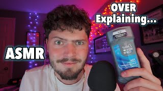 ASMR Over Explaining Simple Random Tasks (oddly tingly)