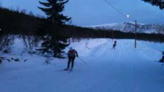 Medkila Skilag Harstad - trening 28.12.2009 - Kvæfjord - Fartstrening - Video2