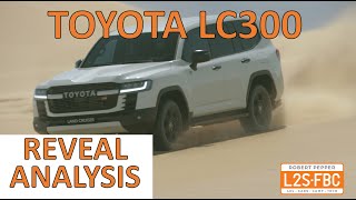 Toyota 2022 Landcruiser LC300 Reveal Analysis