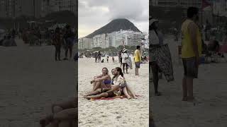 🇧🇷 Beautiful day at Copacabana beach Brazil🌴