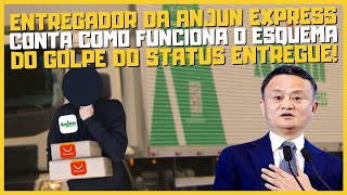 ANJUN EXPRESS FACILITA PARA ALGUNS ENTREGADORES DAR GOLPE E SUMIR COM COMPRAS DO ALIEXPRESS !