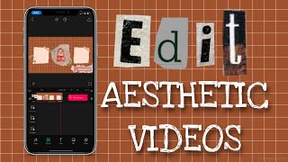 HOW TO EDIT AESTHETIC VIDEOS ON YOUR PHONE | IPHONE EDITOR | VLLO