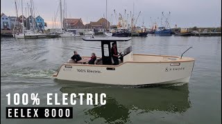 EELEX 8000: a fast and 100% electric boat | mood video IJsselmeer