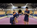 sepaktakraw 第27回北海道セパタクローオープン選手権大会　決勝　2set 阪神酒販first 中嶋・奈良輪・富士本 vs a.s.wakaba 鎌田・深井・春原