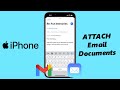 How To Attach Documents To Email On iPhone - Attach Files To Email On iPhone