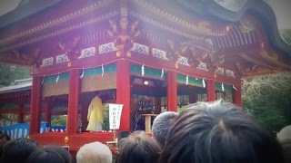 2016年3月30日鎌倉鶴岡八幡宮中村吉右衛門さん玉串奉納