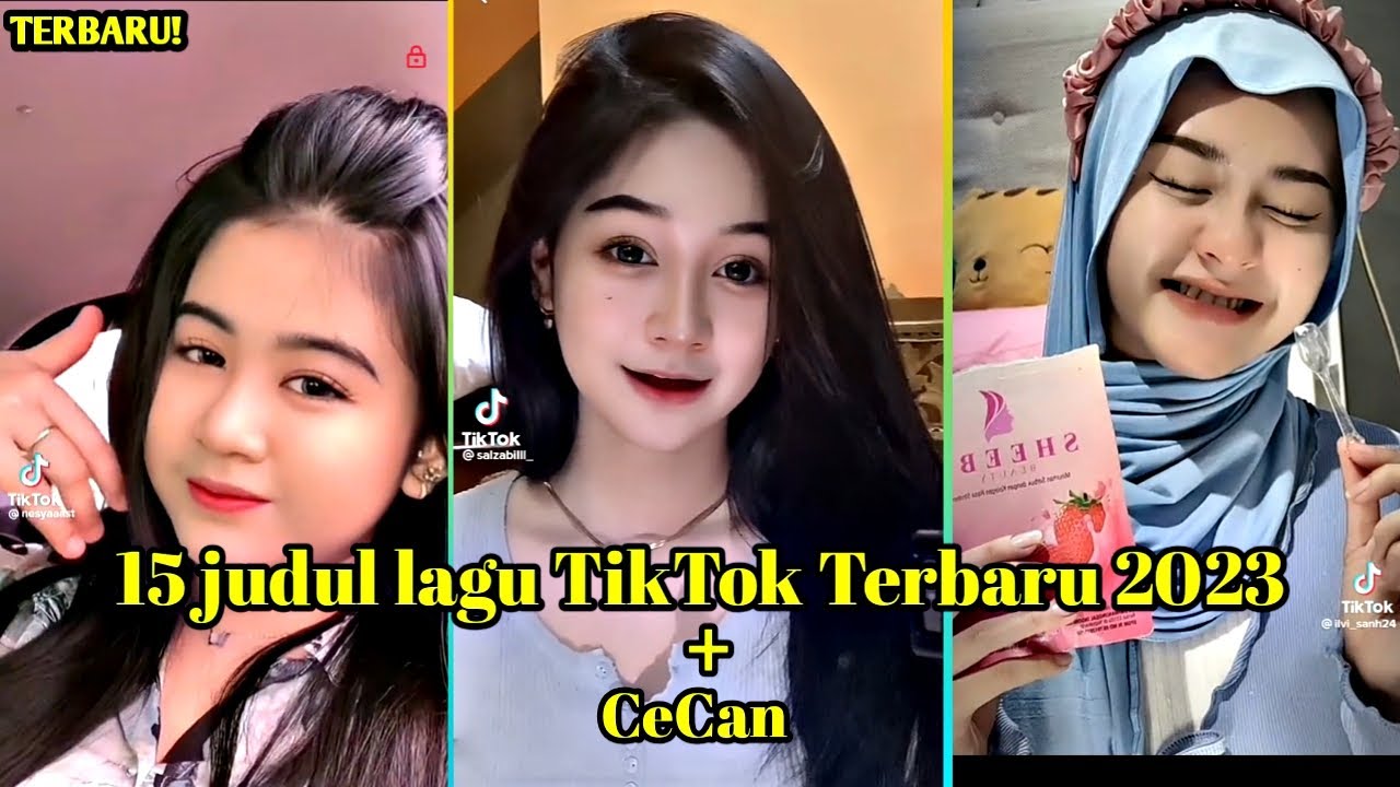 15 Judul Lagu Viral Tiktok Terbaru 2023 || Kumpulan Judul Lagu Viral ...