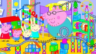 The Marble Run WORLD RECORD 🥇 | Peppa Pig Toy Play Official Full Episodes