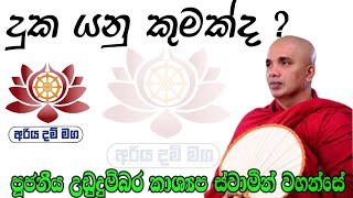 දුක යනු කුමක්ද / පූජනීය උඩුදුම්බර කාශ්‍යප ස්වාමීන් වහන්සේ