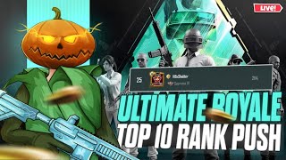 ULTIMATE ROYALE RANK PUSH | BGMI LIVE