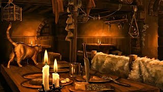 Fantasy Medieval Tavern Ambience - Bar Sounds, Fireplace, Celtic ambience for Relaxation and chill