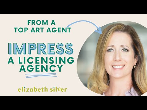 How to Get an Art Licensing Agent with Julie Newman | Elizabeth Silver