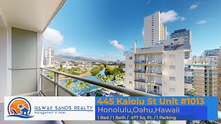 For RENT - 1 Bed, 1 Bath with Updated Kitchen, Balcony, and Pool Access in the Heart of Honolulu!