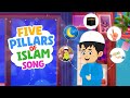 Five Pillars Of Islam Song I Islamic Cartoon I Islamic song