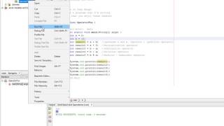 Java 1 - Lesson 2: Comments, User Input, and Arithmetic Operations