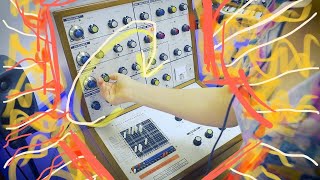 Hear the insane sound of the EMS Synthi VCS-3 vintage modular dream synth