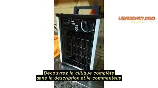 Avis sur la TROTEC TDS 20 Chauffage soufflant électrique 3,3 kW