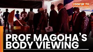 LIVE: PROF. GEORGE MAGOHA'S BODY VIEWING AT CONSOLATA SHRINE