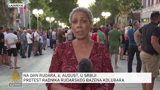 Protest dijela radnika 'Kolubare', traže deblokadu sindikalnih računa