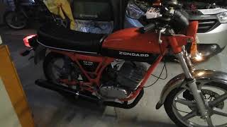 Zundapp ks 125 sport 1er démarrage après restoration