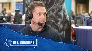 What Dan Morgan is looking for at the Combine | Media Row | Carolina Panthers