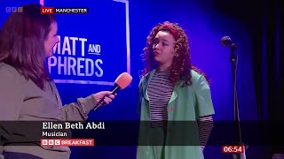 Ellen Beth Abdi (Musician) Explains Is Part Of Save Our Venues On BBC Breakfast [16.04.2024]