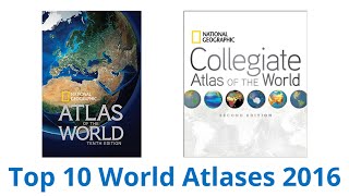 10 Best World Atlases 2016
