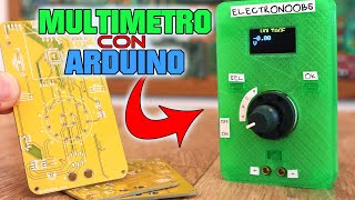 Multimetro con Arduino V2.0 | Puede Medir R V I C L | Todo En Uno