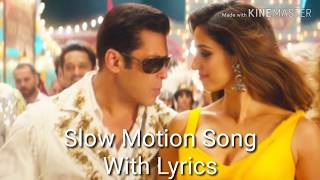 Slow Motion Song|with Lyrics | Bharat Movie Song