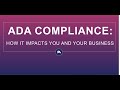 What is ADA Compliance Online? [What You Need to Know About Your Website]