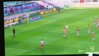 RB Leipzig : Mainz 05 | Tor von Emil Forsberg in der 17 Minute