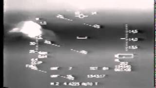 US F-16 dodging 6 Iraqi SAM missiles - pilot breathing heavily