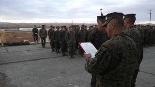 My Meritorious Promotion to Cpl.
