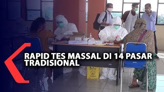 790 Pedagang Pasar Tradisional Tes Cepat Massal